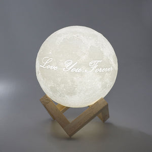 Customized 3D Enchanting Moon Lamp