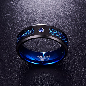 Ocean Blue Zircon Ring