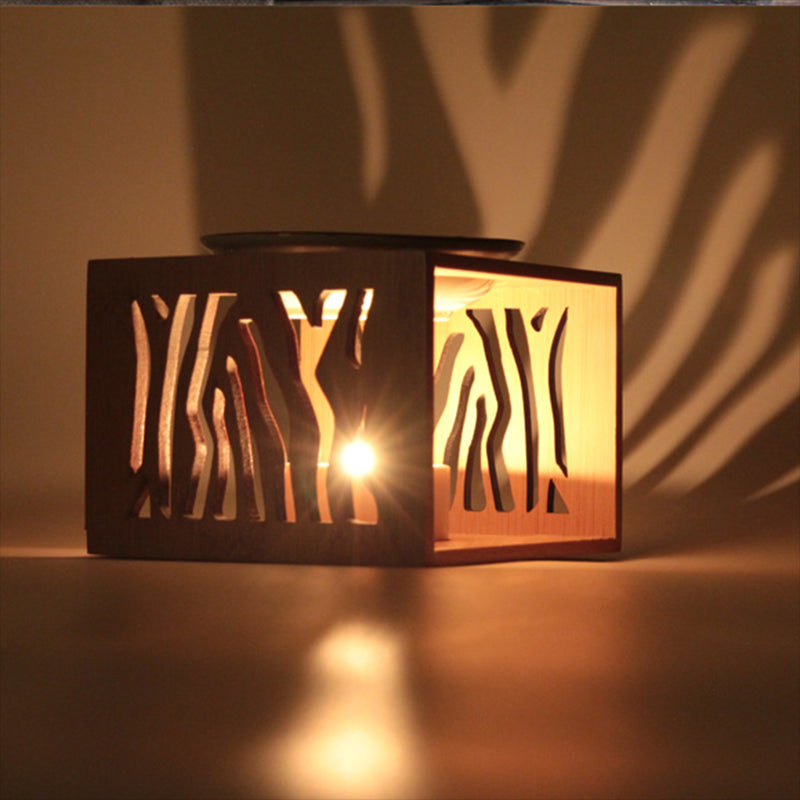 Bamboo Essential Oil Burner