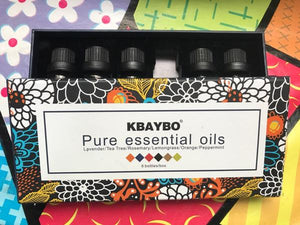 6 Pure Essential Oils