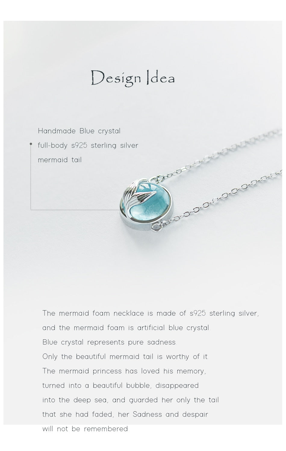 Mermaid Crystal Necklace