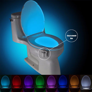 Smart Toilet Seat Lights