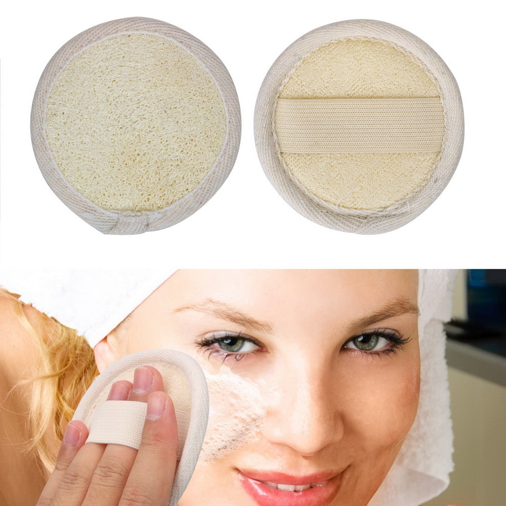 Natural Loofah Face Cleansing Brush